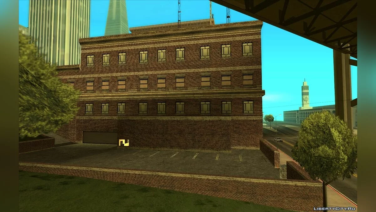 Новые текстуры отделения полиции в Сан-Фиерро v1.0 / GTA San Andreas