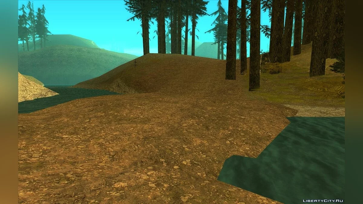 Сборник текстур для деревни, леса и пустыни / GTA San Andreas