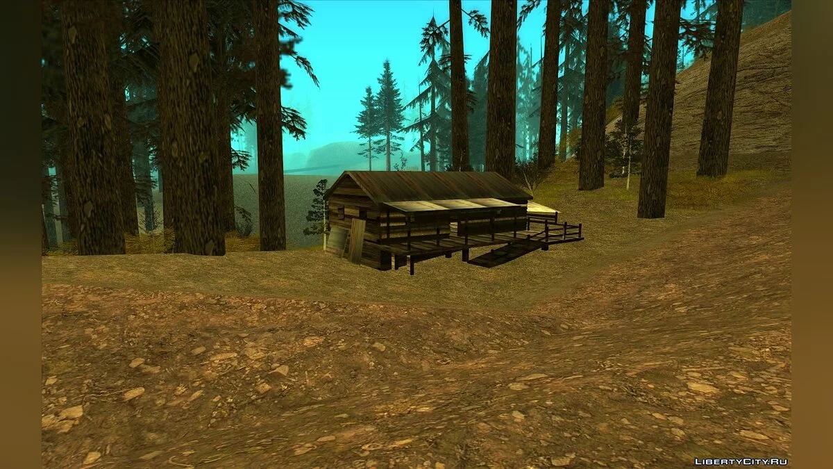 Сборник текстур для деревни, леса и пустыни / GTA San Andreas