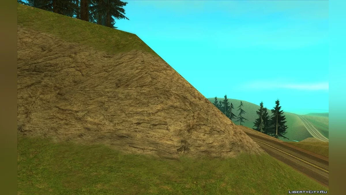 Сборник текстур для деревни, леса и пустыни / GTA San Andreas