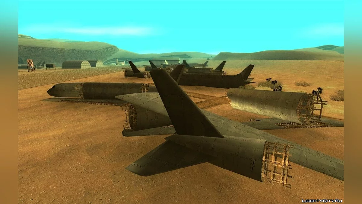 Сборник текстур для деревни, леса и пустыни / GTA San Andreas