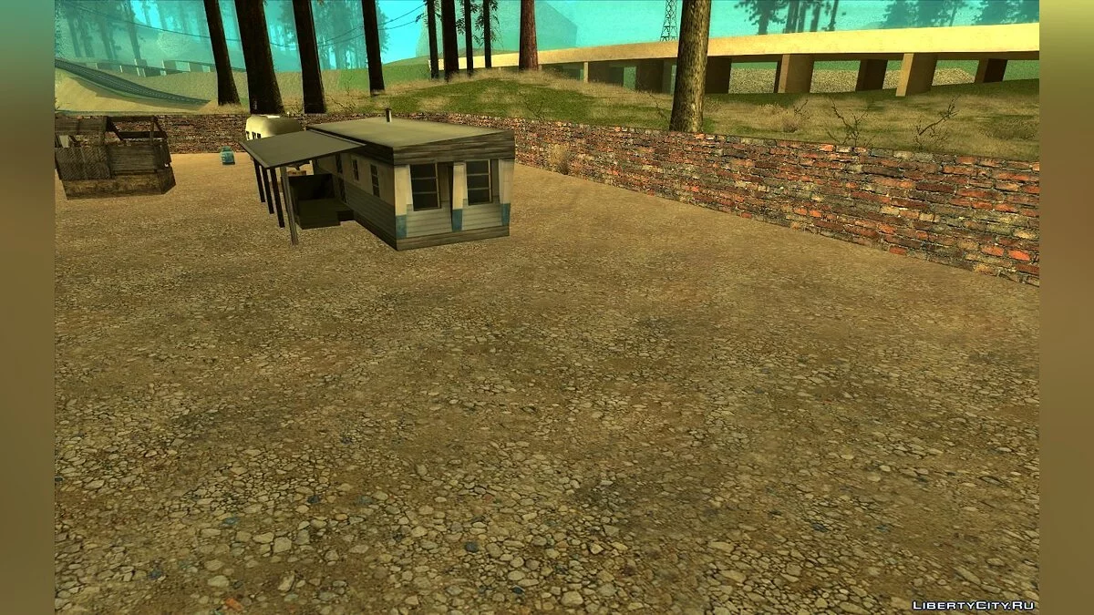 Сборник текстур для деревни, леса и пустыни / GTA San Andreas