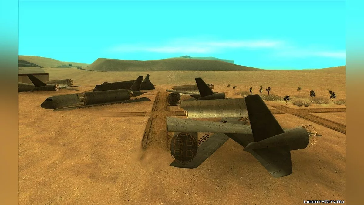 Сборник текстур для деревни, леса и пустыни / GTA San Andreas