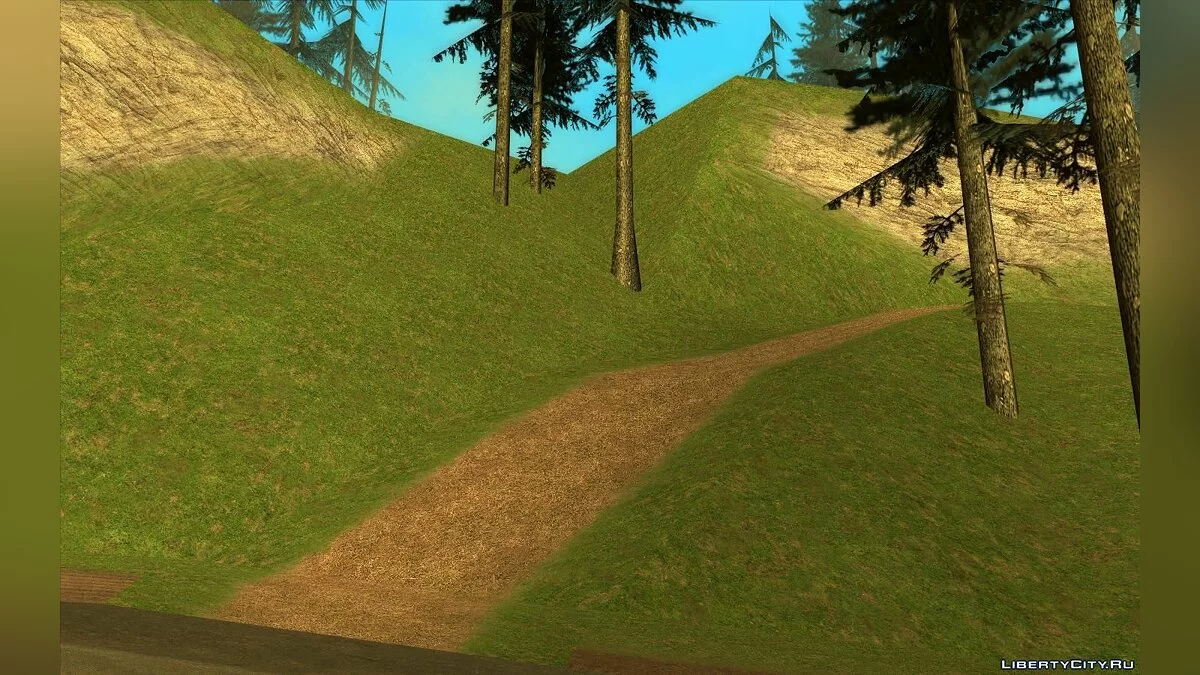 Сборник текстур для деревни, леса и пустыни / GTA San Andreas