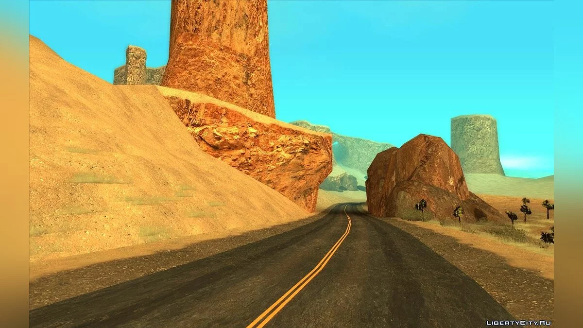 Сборник текстур для деревни, леса и пустыни / GTA San Andreas