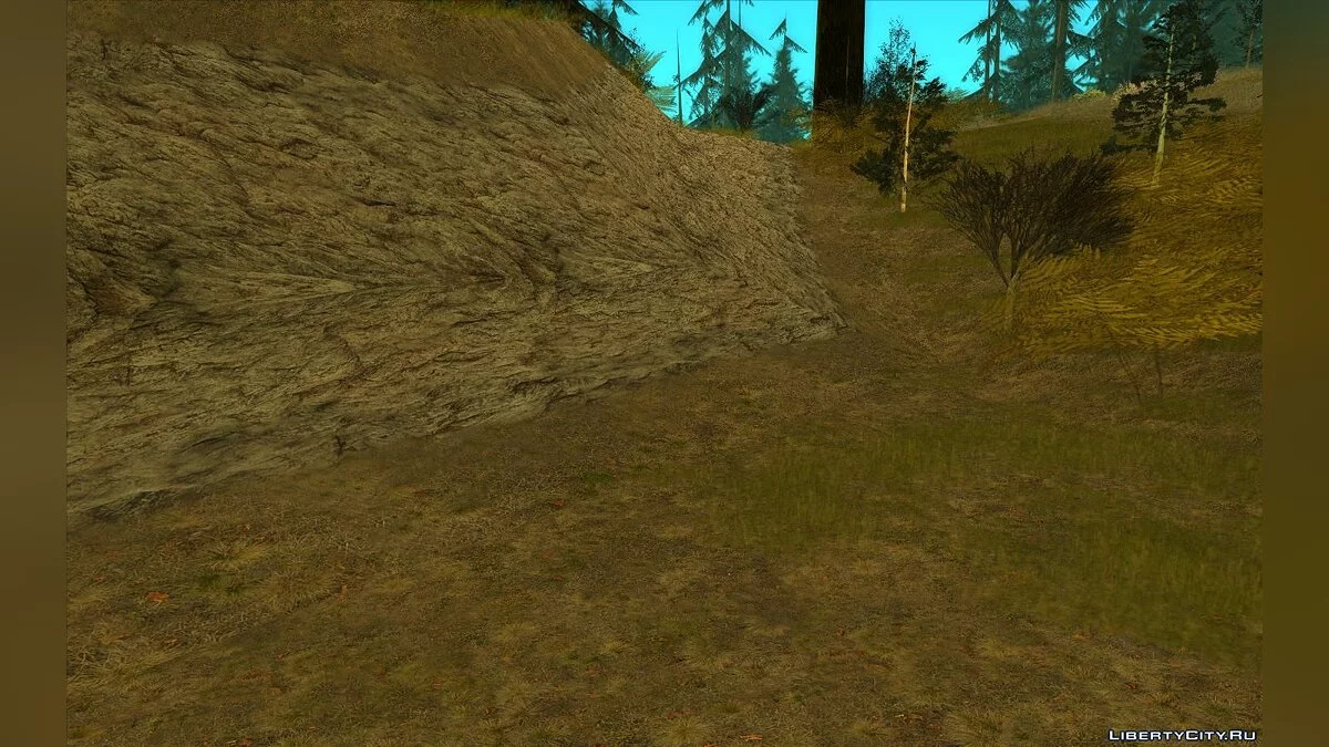 Сборник текстур для деревни, леса и пустыни / GTA San Andreas