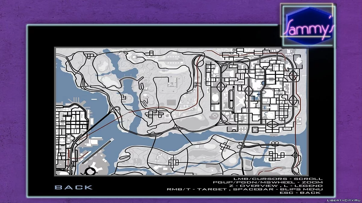 Winter Map HD / GTA San Andreas