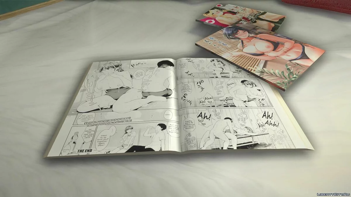 Журналы с мангой v3 / GTA San Andreas