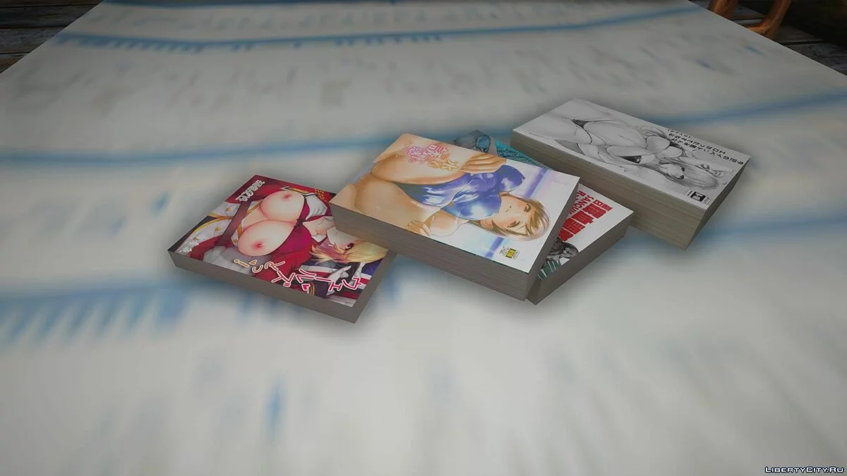 Журналы с мангой v3 / GTA San Andreas