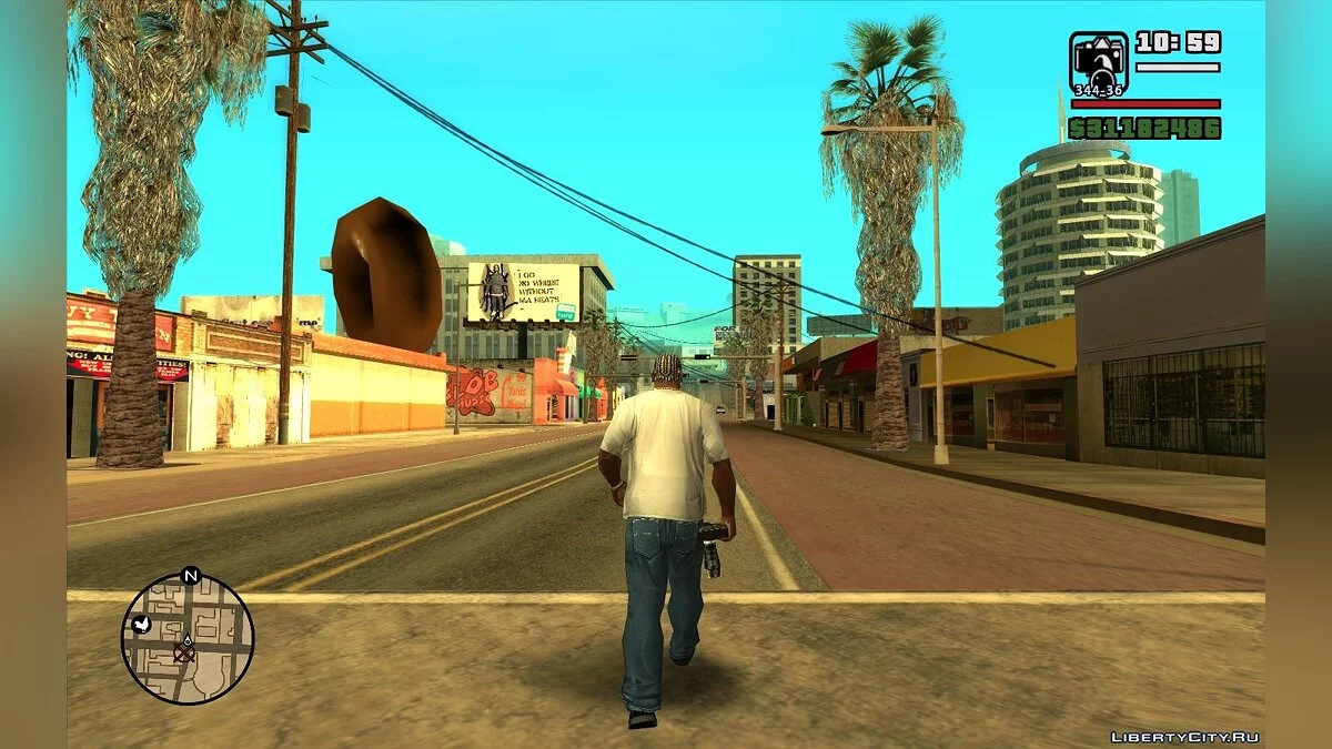 Радар, карта и иконки в стиле Red Dead Redemption 2 / GTA San Andreas