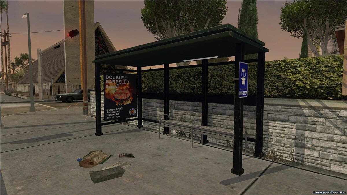 Замена bussign1.col в GTA San Andreas (3 файла)