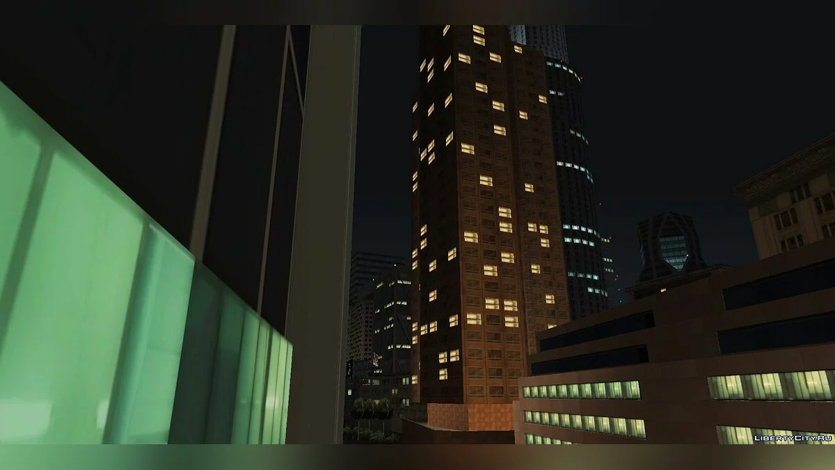 Ночные окна в HD / GTA San Andreas
