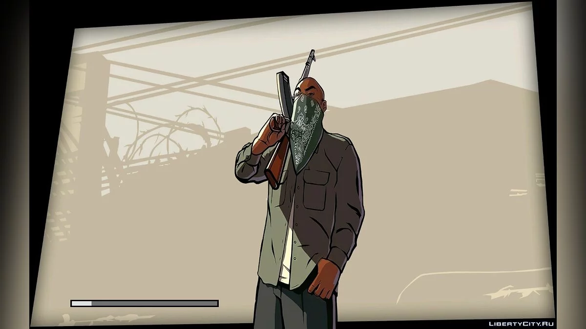 Улучшенные загрузочные экраны / GTA San Andreas