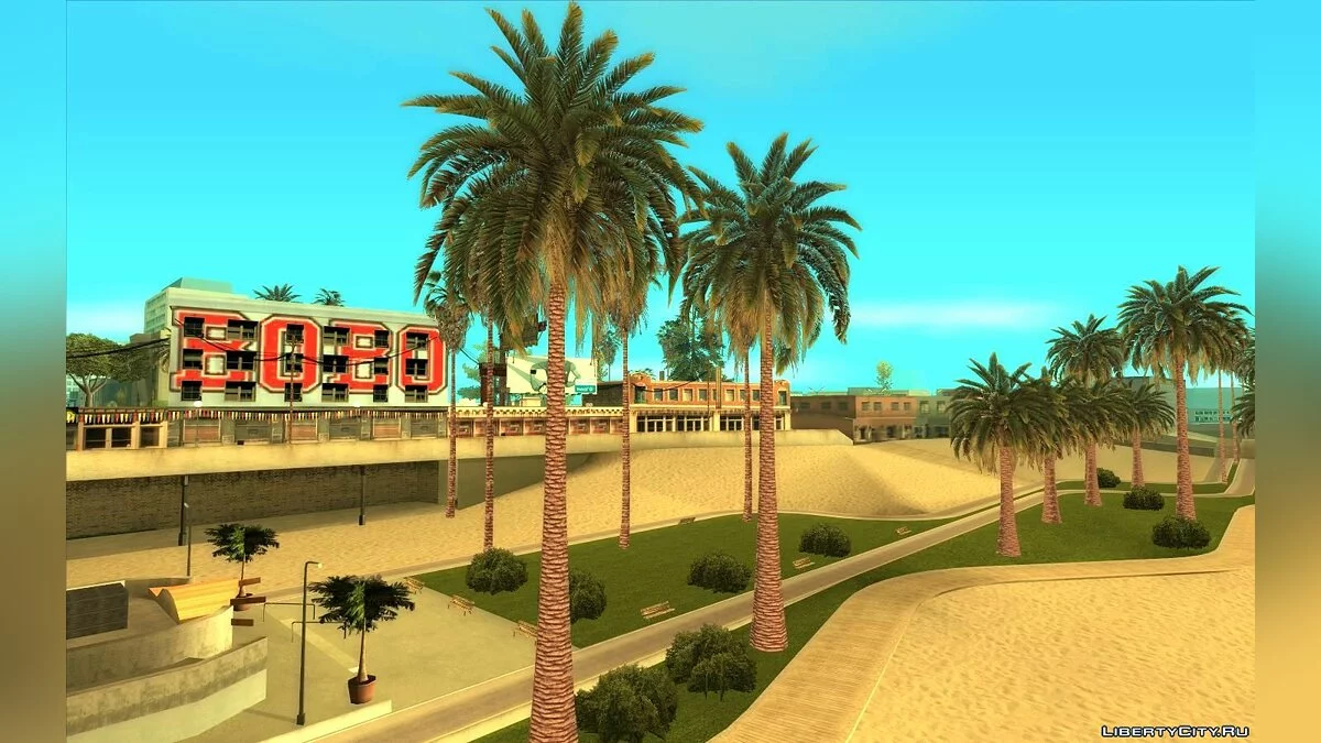 Оптимизированные текстуры (Лос-Сантос) / GTA San Andreas
