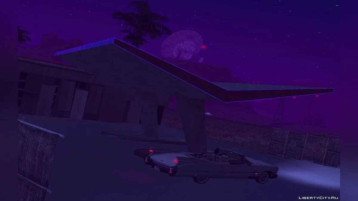 Ретекстур деревни Fort-Carson в неоновом стиле / GTA San Andreas