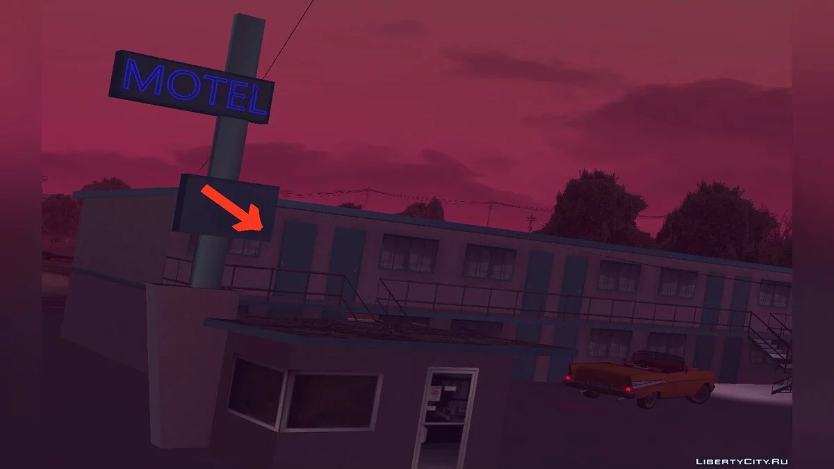 Ретекстур деревни Fort-Carson в неоновом стиле / GTA San Andreas