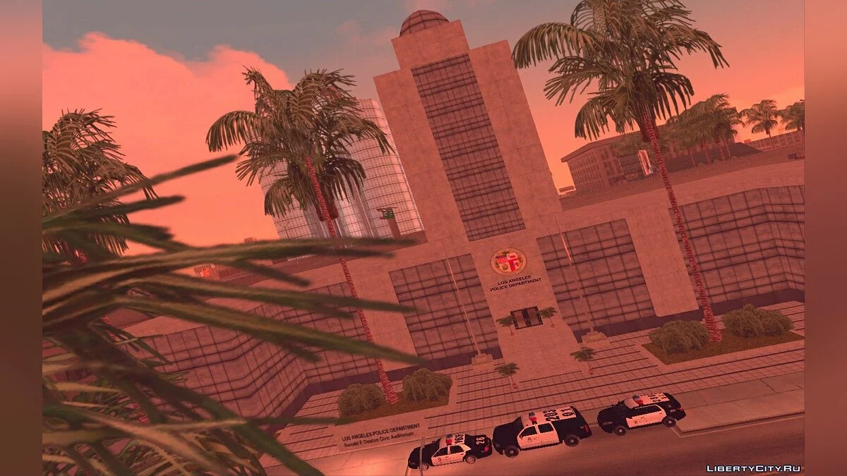 Ретекстур и Ремоделлинг полицейского департамента Лос-Сантоса / GTA San Andreas