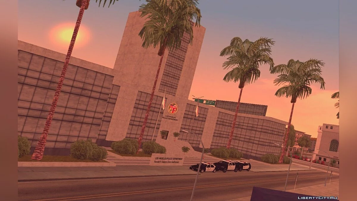 Ретекстур и Ремоделлинг полицейского департамента Лос-Сантоса / GTA San Andreas