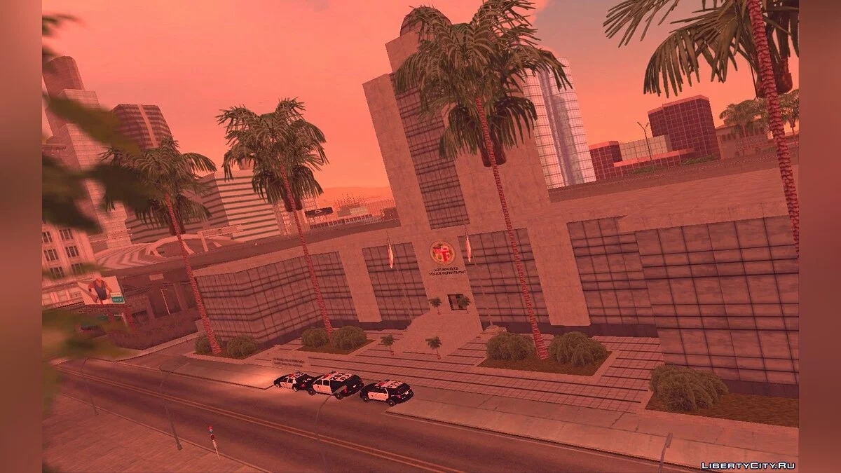 Ретекстур и Ремоделлинг полицейского департамента Лос-Сантоса / GTA San Andreas