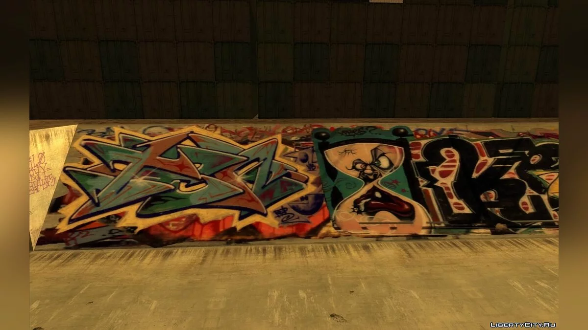 Граффити Лос-Анджелеса из 90x / GTA San Andreas