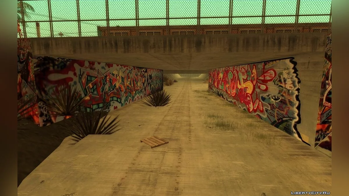 Граффити Лос-Анджелеса из 90x / GTA San Andreas
