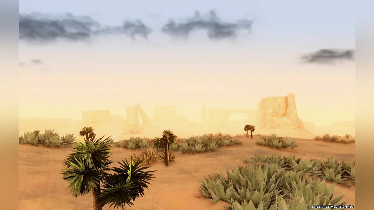 Новые текстуры пустыни / GTA San Andreas