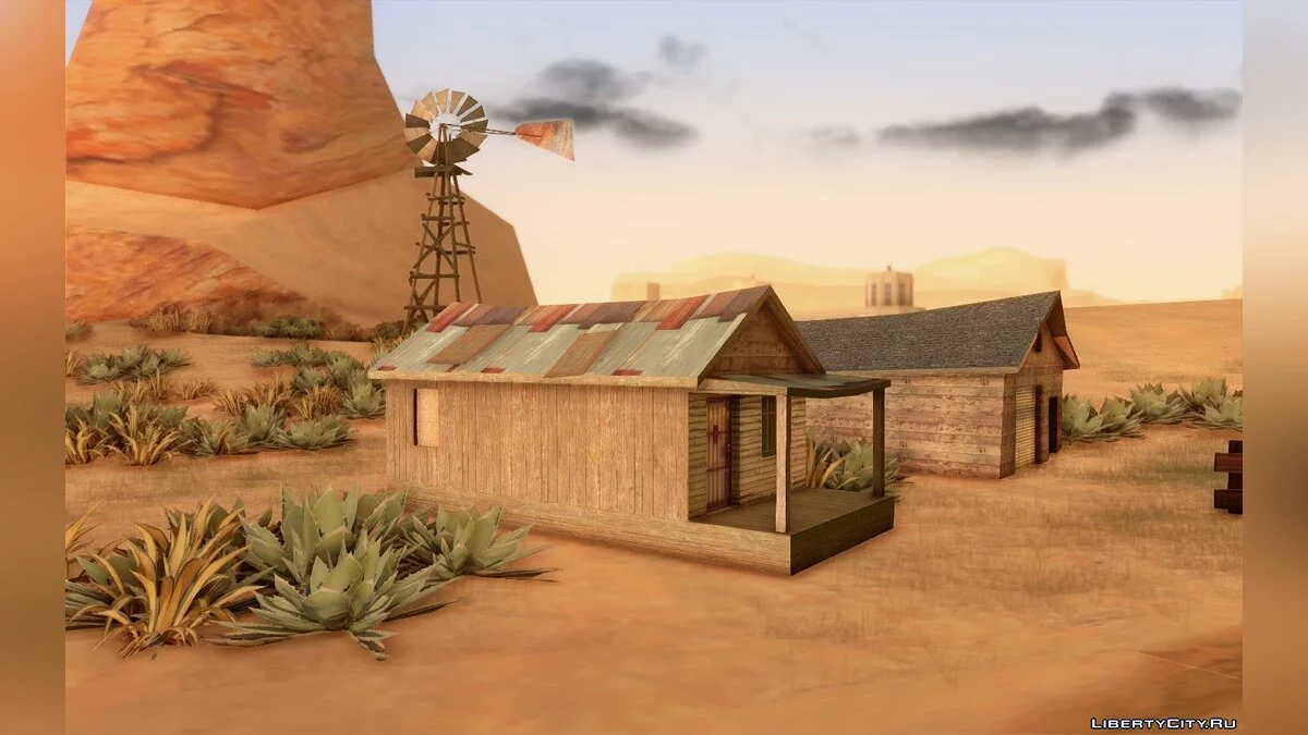 Новые текстуры пустыни / GTA San Andreas