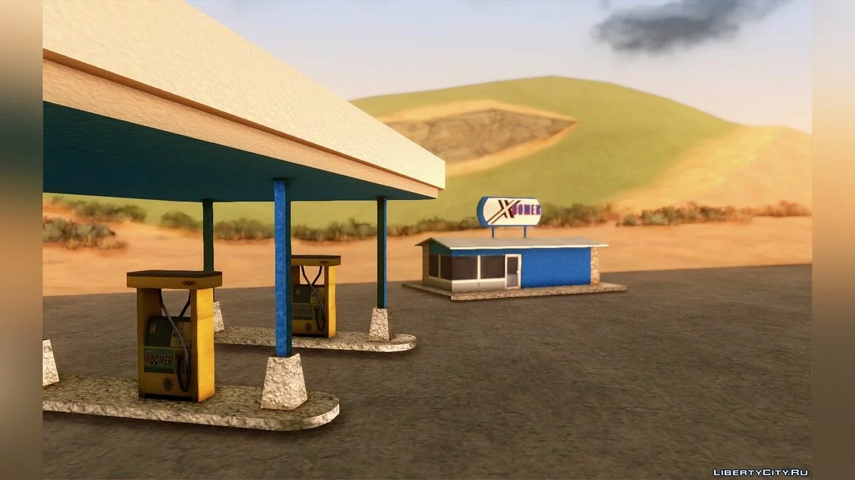 Новые текстуры пустыни / GTA San Andreas