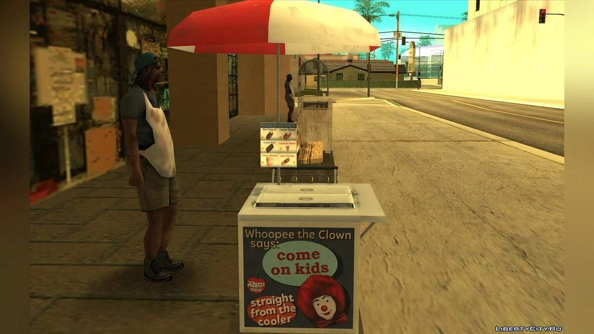 Улучшенные тележки с едой (Имеют HD качество) / GTA San Andreas