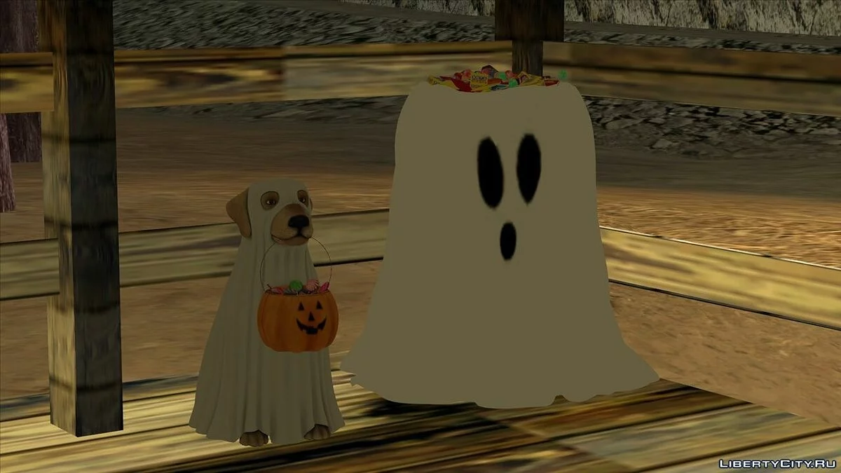 Halloween объекты / GTA San Andreas