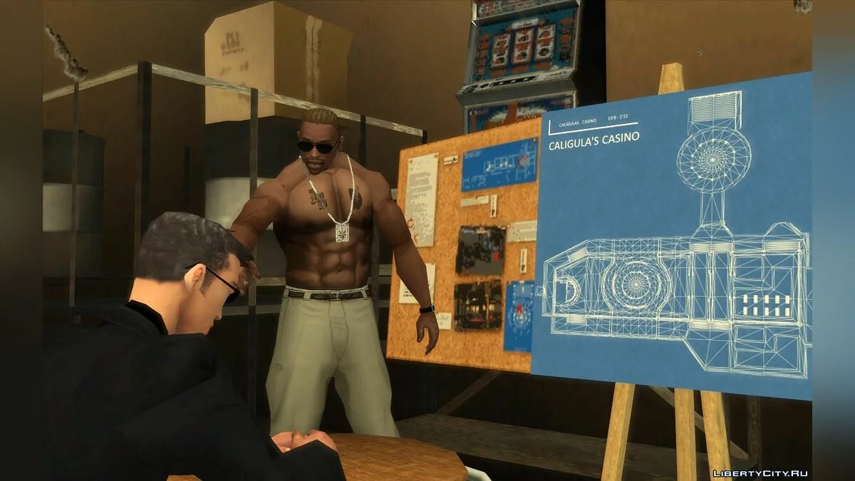 HD текстуры для кат-сцен / GTA San Andreas
