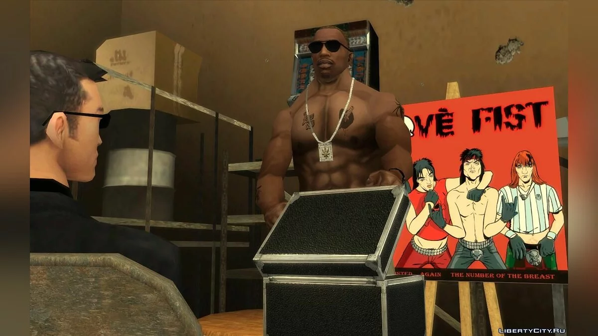 HD текстуры для кат-сцен / GTA San Andreas