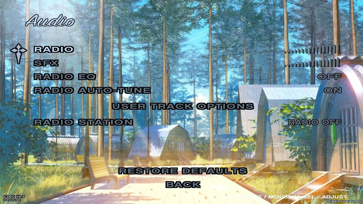 Новый фон меню в стиле Бесконечного Лета / GTA San Andreas