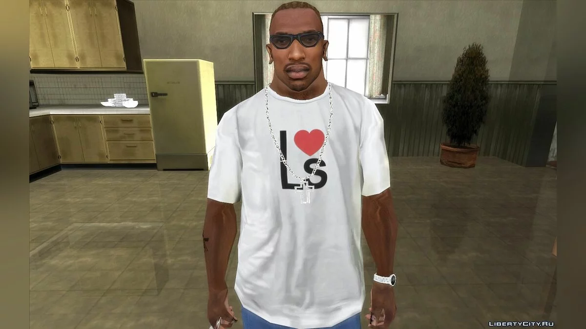 Правильный ретекстур Карла (HD текстуры для игрока) / GTA San Andreas