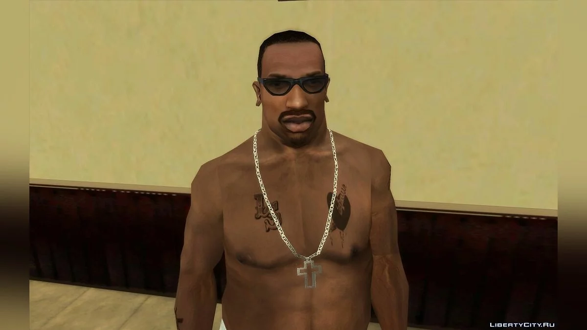 Правильный ретекстур Карла (HD текстуры для игрока) / GTA San Andreas