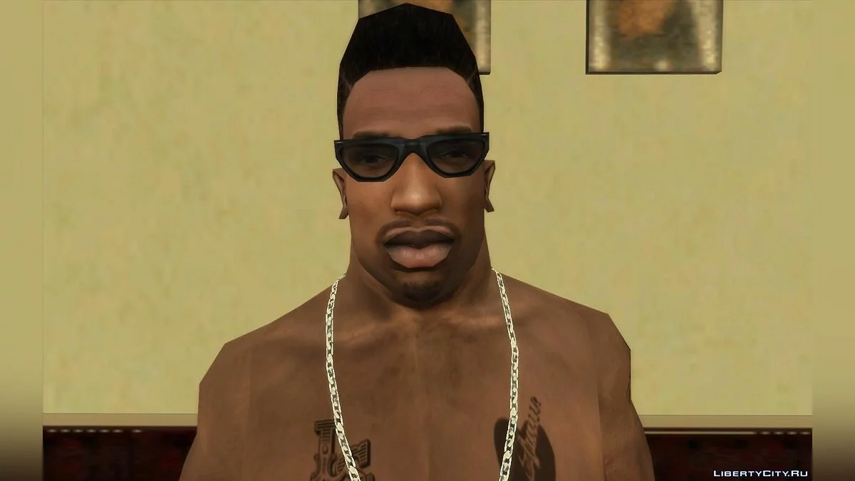Правильный ретекстур Карла (HD текстуры для игрока) / GTA San Andreas