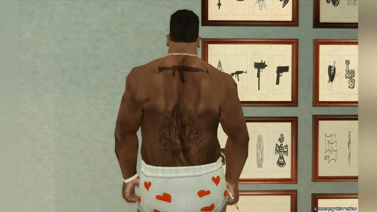 Правильный ретекстур Карла (HD текстуры для игрока) / GTA San Andreas