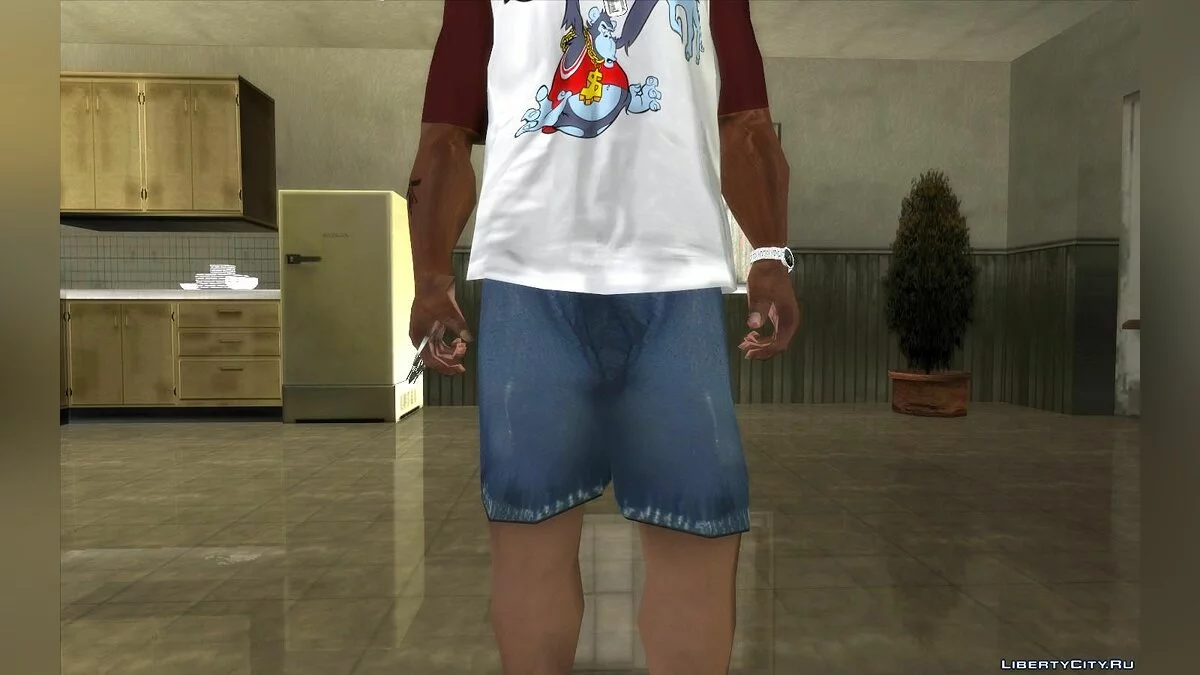 Правильный ретекстур Карла (HD текстуры для игрока) / GTA San Andreas