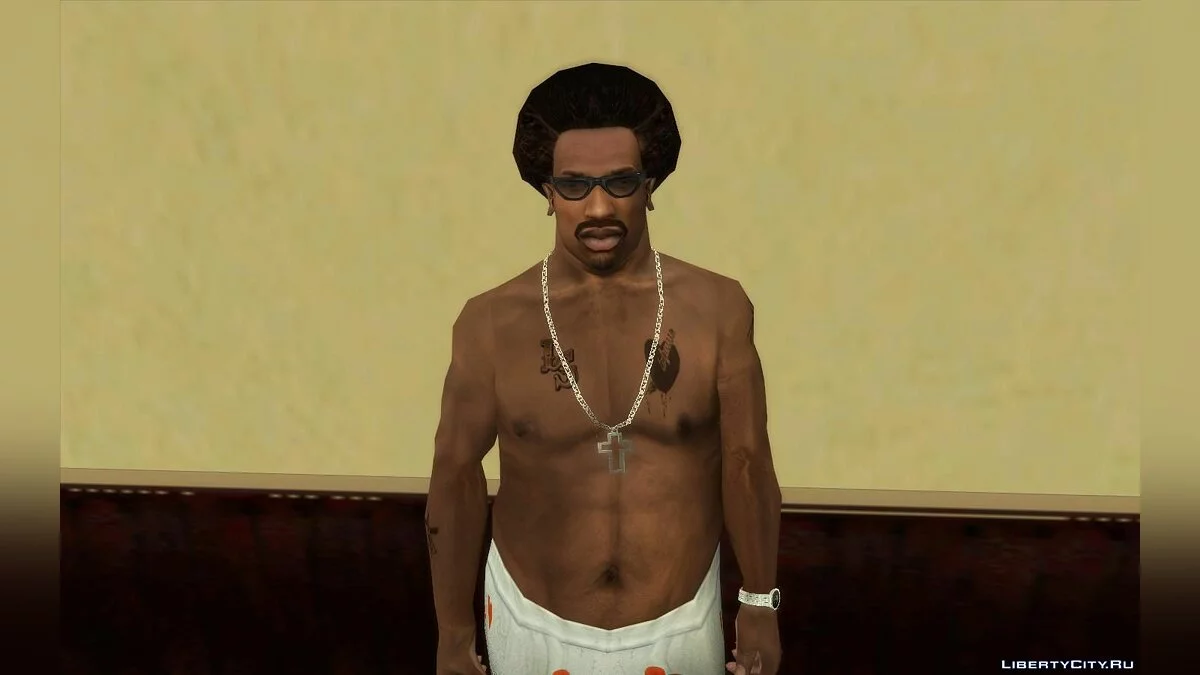 Правильный ретекстур Карла (HD текстуры для игрока) / GTA San Andreas