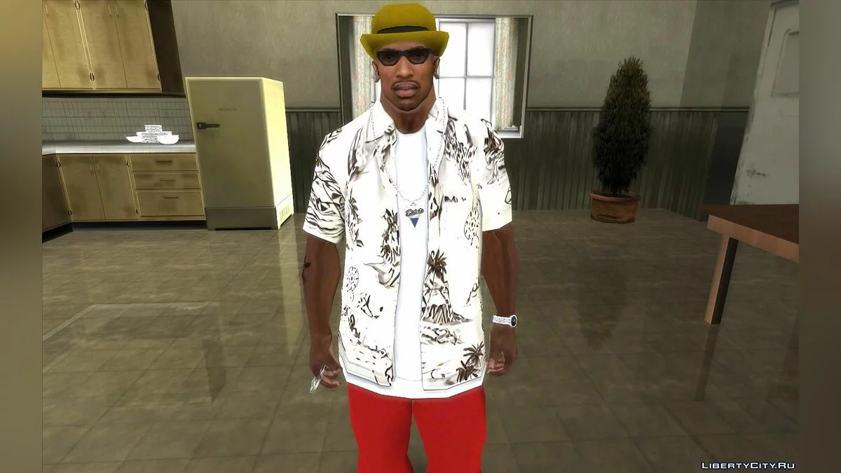 Правильный ретекстур Карла (HD текстуры для игрока) / GTA San Andreas