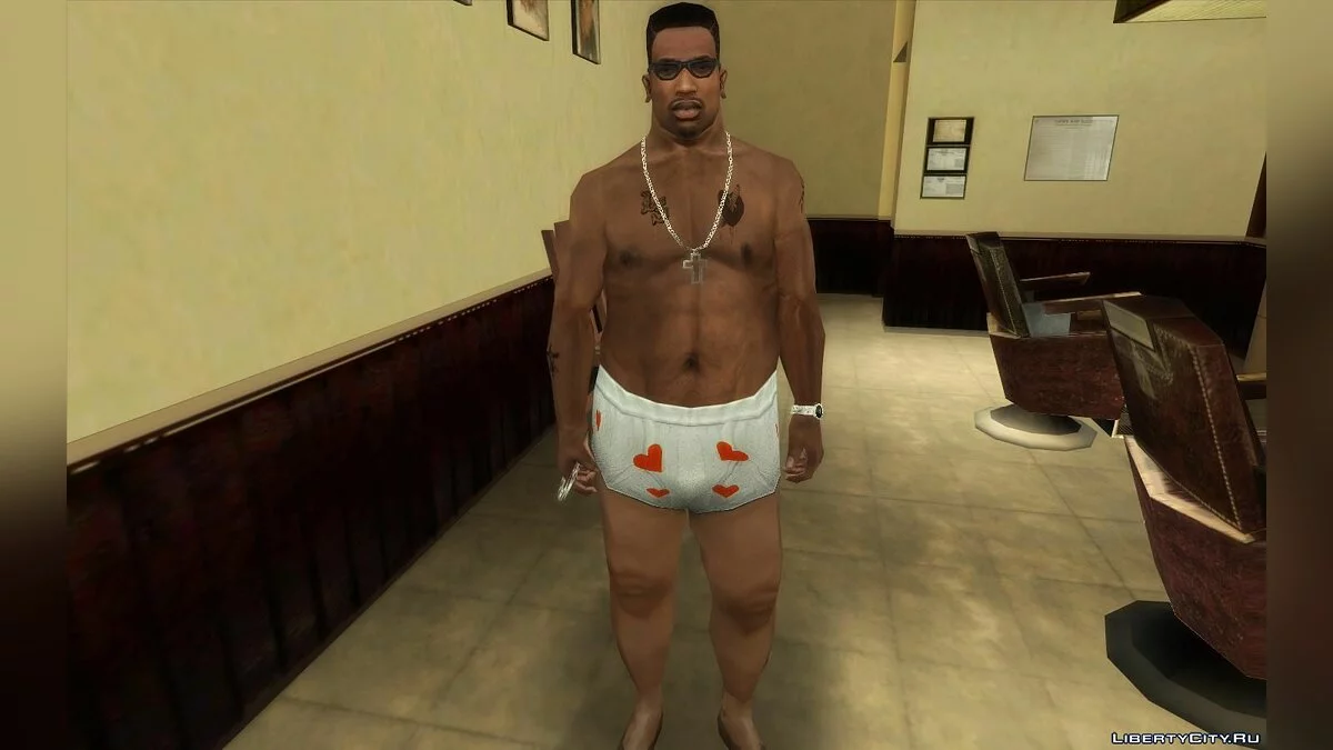 Правильный ретекстур Карла (HD текстуры для игрока) / GTA San Andreas