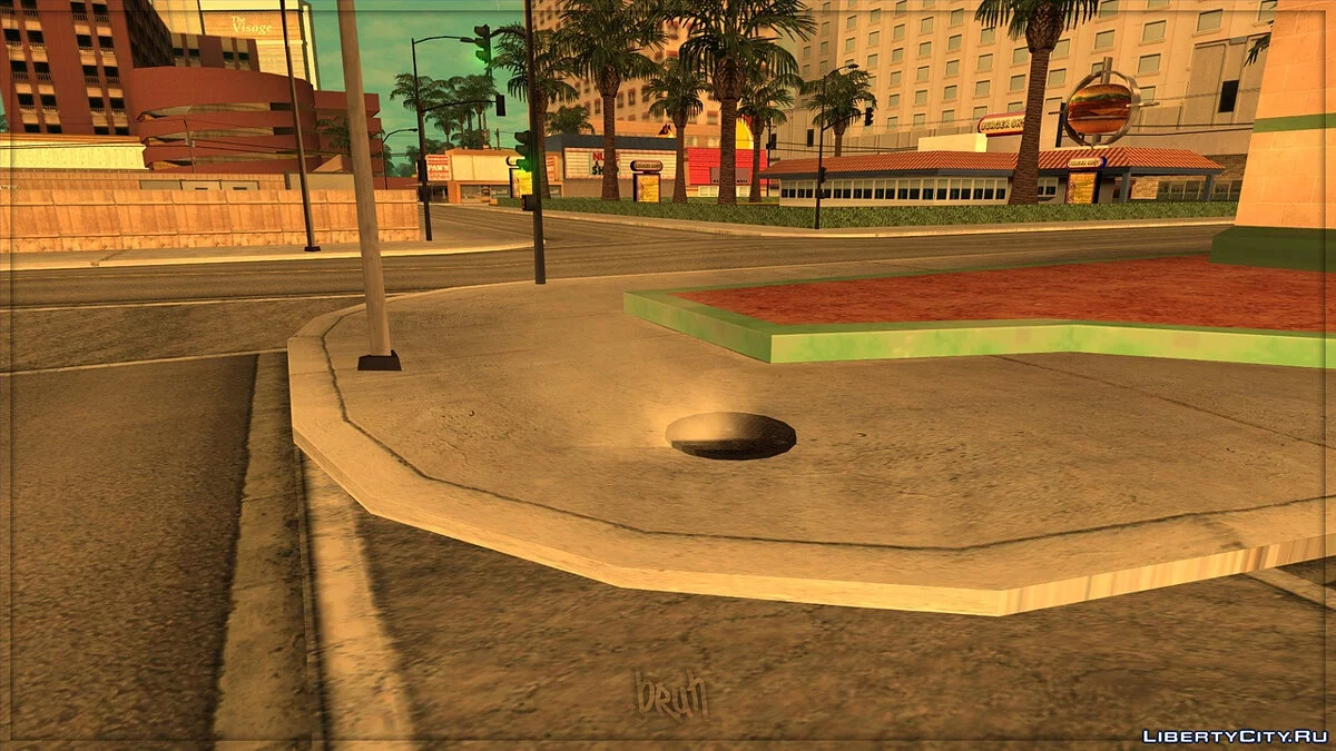 Люки по всему штату San Andres / GTA San Andreas