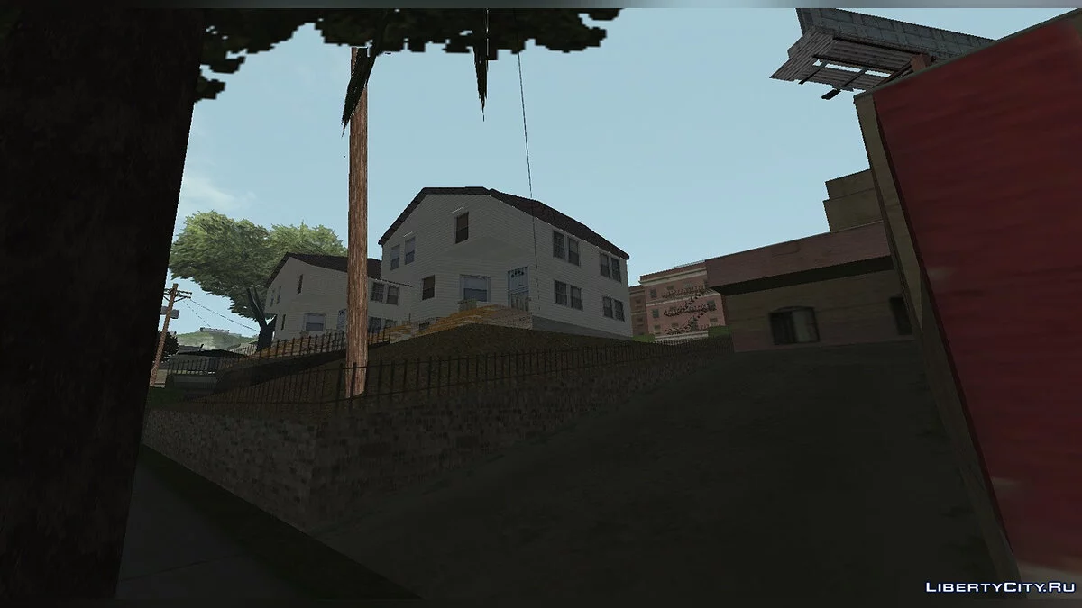 Маппинг домиков в Лос-Сантос / GTA San Andreas