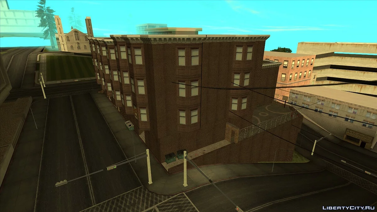 Маппинг в многих местах Сан-Фиерро / GTA San Andreas