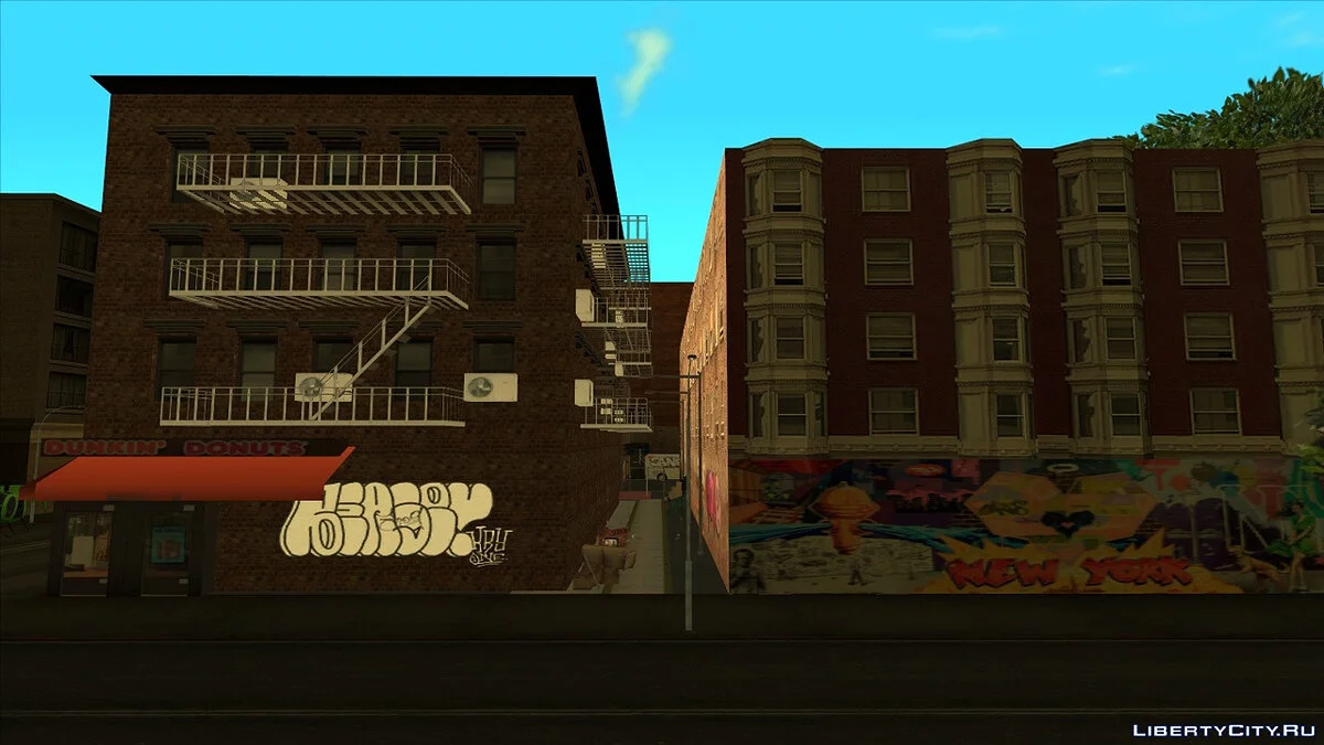 Маппинг в многих местах Сан-Фиерро / GTA San Andreas