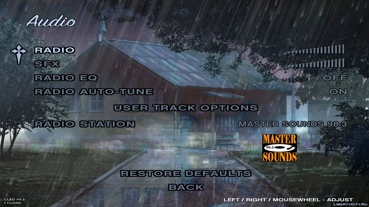 Новый фон меню в стиле Бесконечного Лета / GTA San Andreas