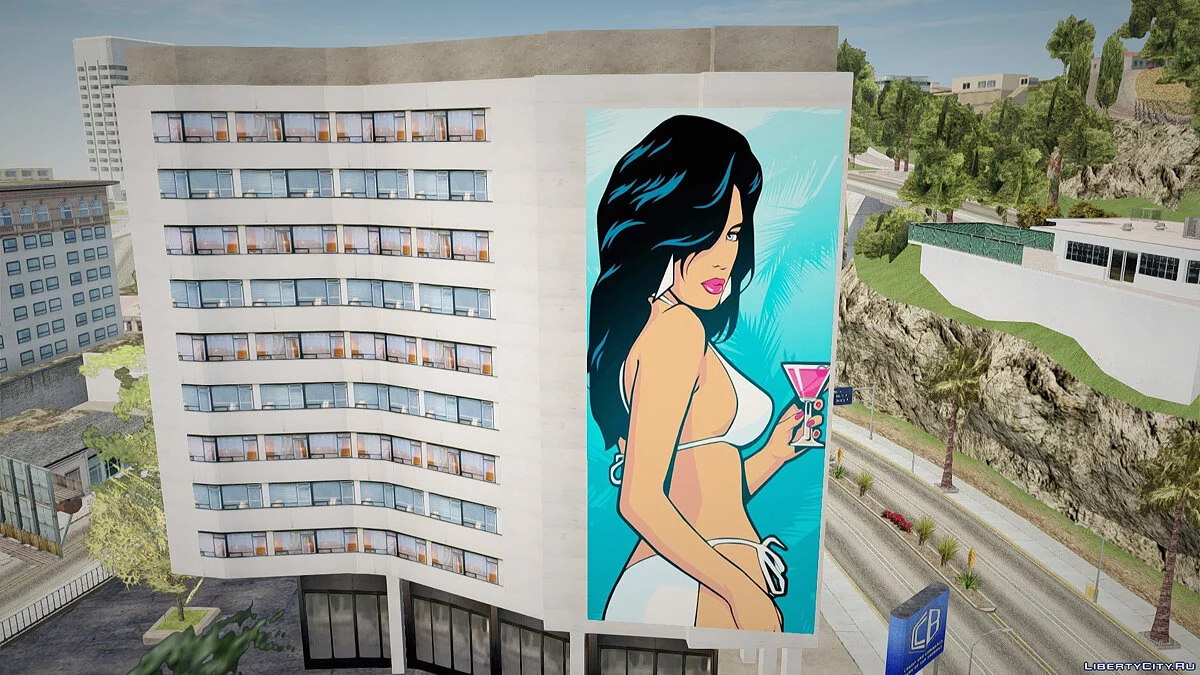 Плакат GTA Vice City - The Definitive Edition / GTA San Andreas