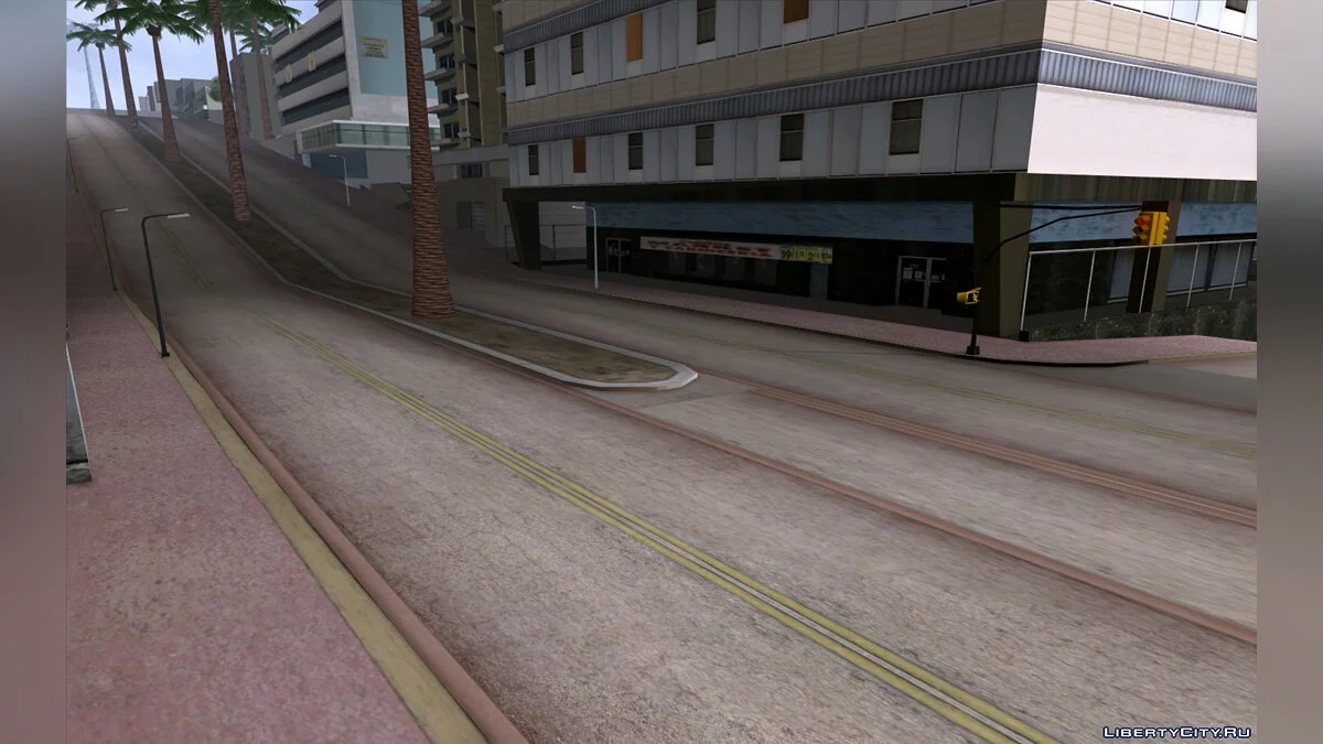 Ремастеред дорог из Vice City / GTA San Andreas