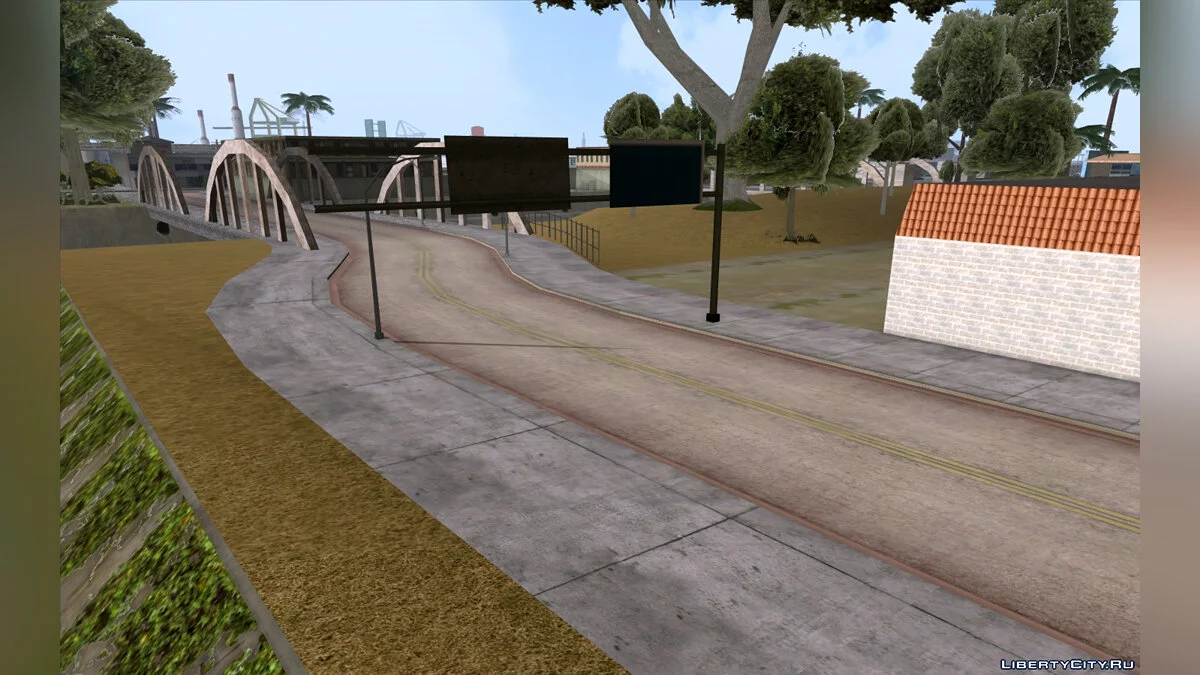 Ремастеред дорог из Vice City / GTA San Andreas