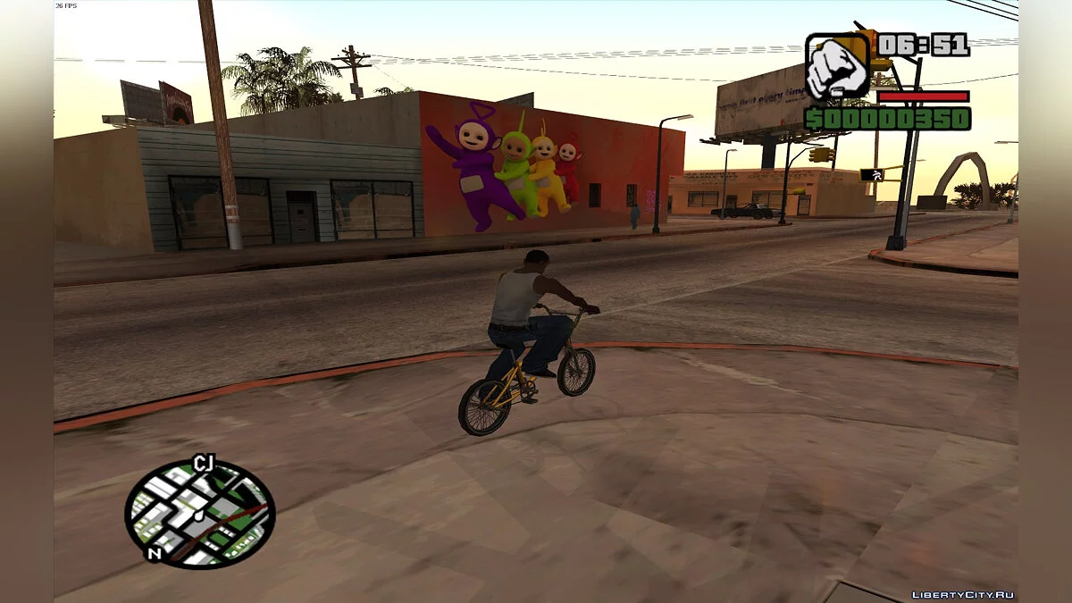 Телепузики / GTA San Andreas